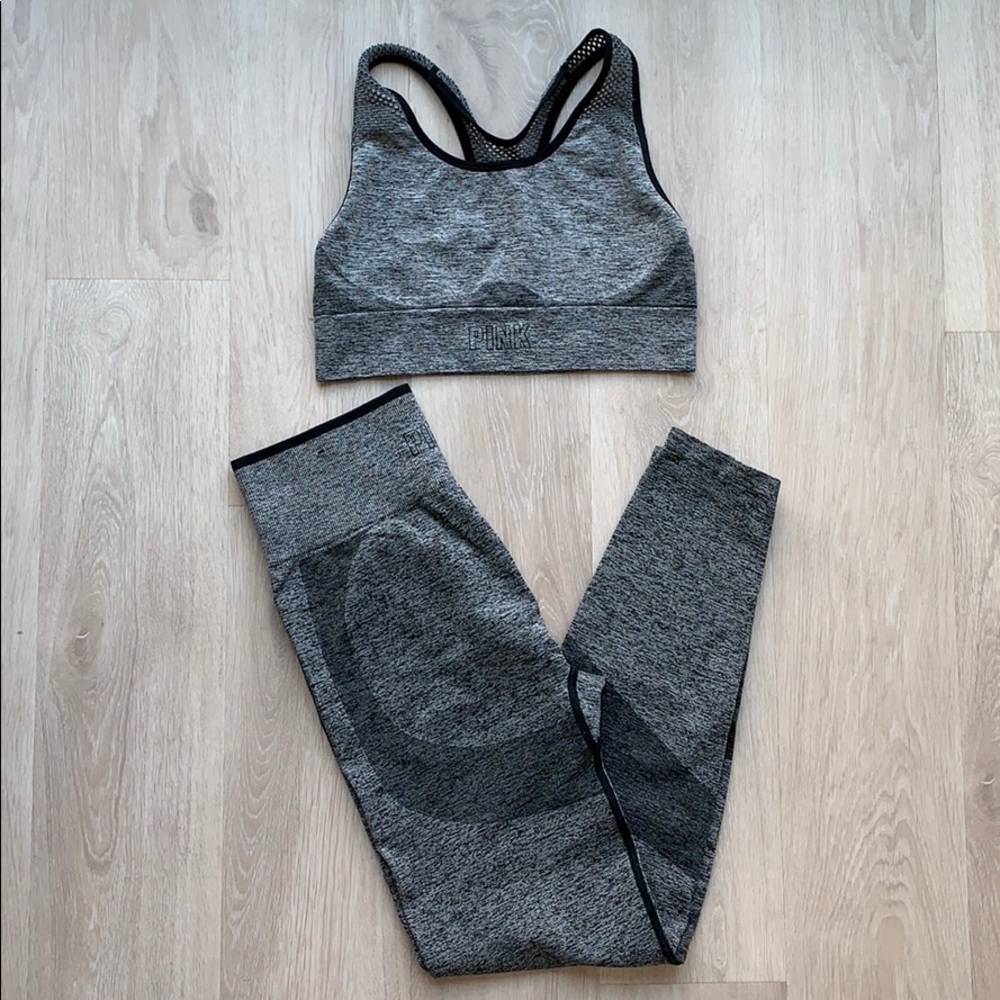 PINK - Seamless Racerback & Seamless Workout Tight